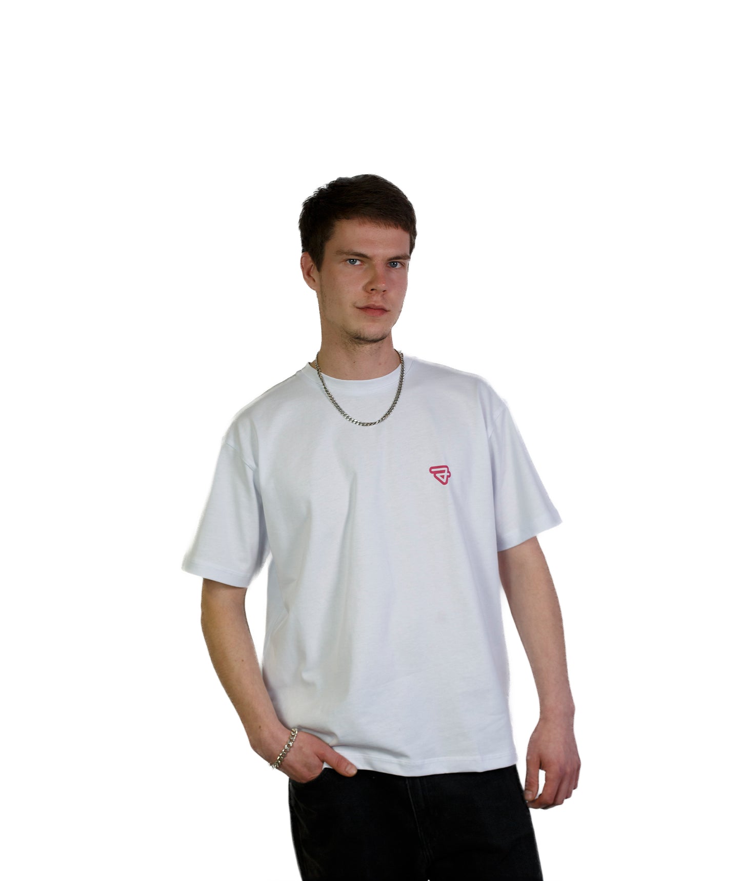 Your Logo Here White T-shirt