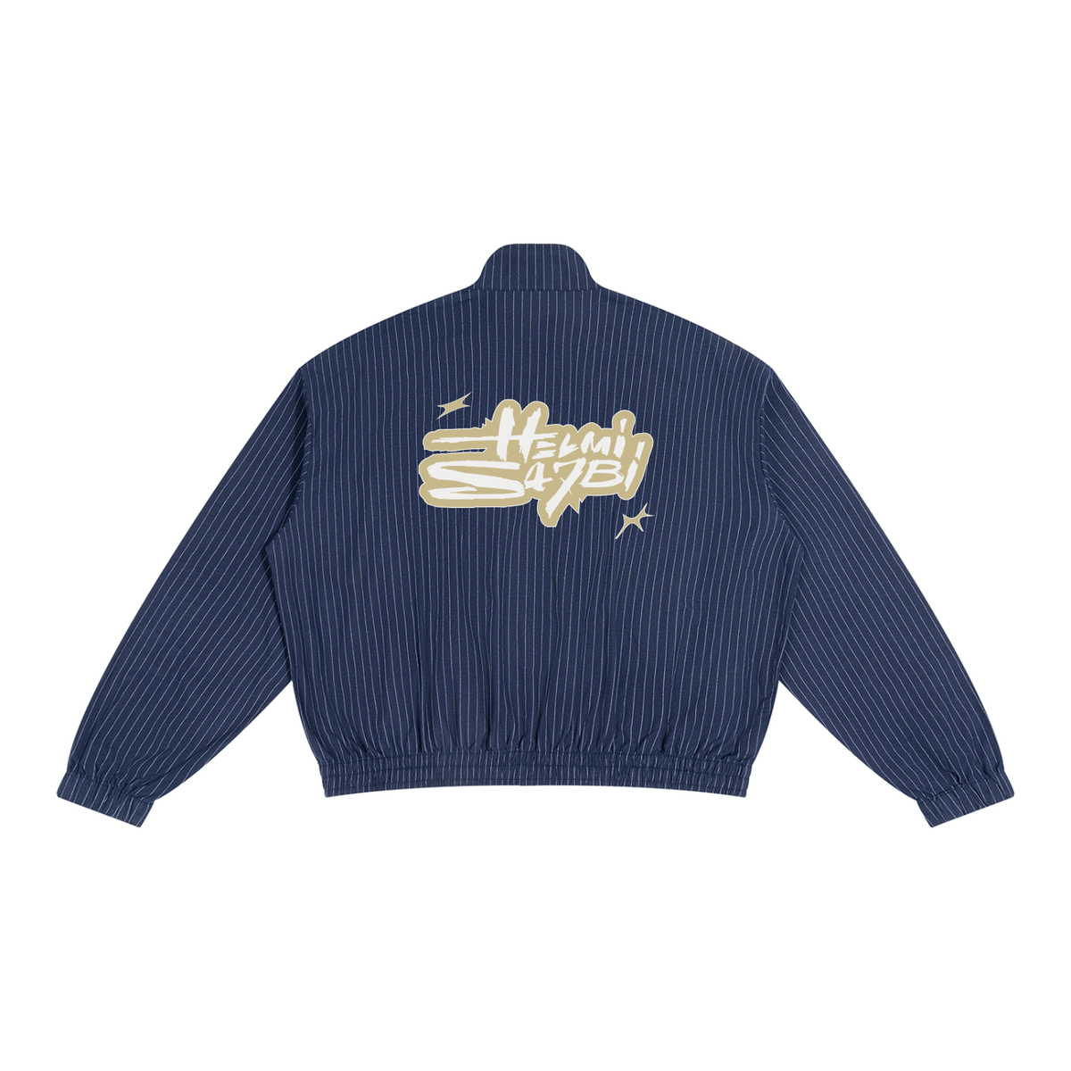 Unisex Striped Full-Zip Track Jacket