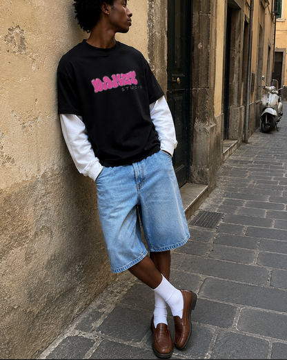 Pink Bubbly Long Sleeve Tee