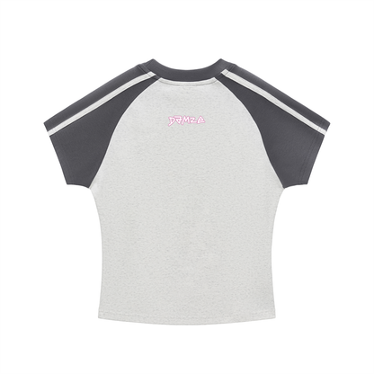 Too Hot For Milano Raglan Tee